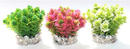 Augalas plastikinis Grass bush 8cm